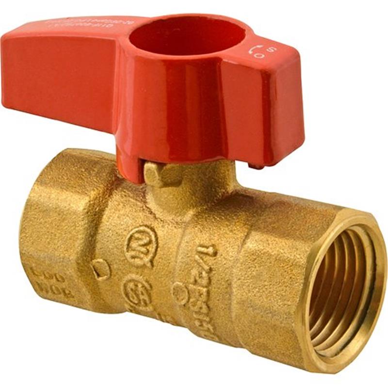 92-4242 3/4 FIP x 3/4 FIP GAS VALVE - Flexible Gas Tubing and Fittings